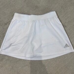 Adidas Tennis Skirt AEROREADY Athletic Golf Primegreen White S Skort Short‎